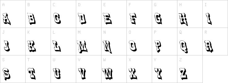 Uppercase characters