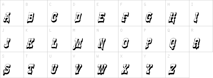 Uppercase characters