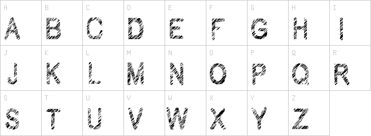 Uppercase characters