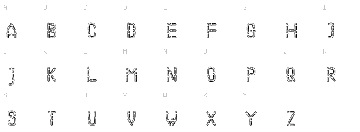 Uppercase characters