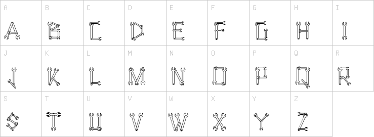 Uppercase characters