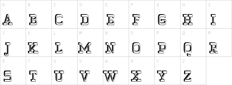 Uppercase characters