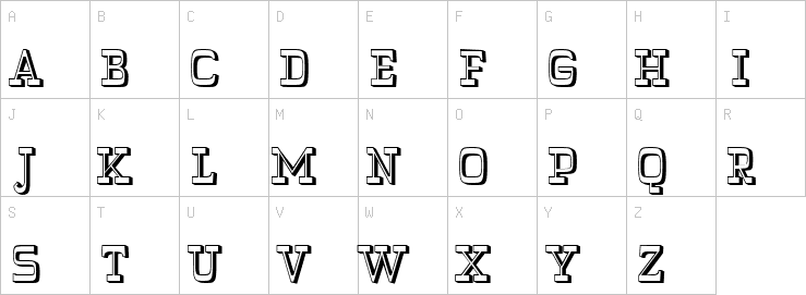 Uppercase characters