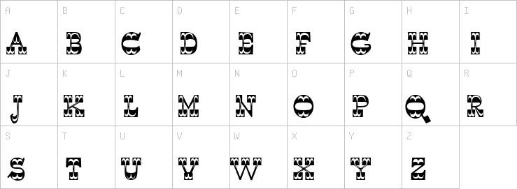 Uppercase characters