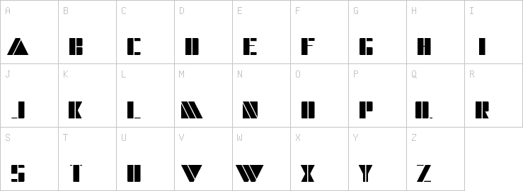 Uppercase characters