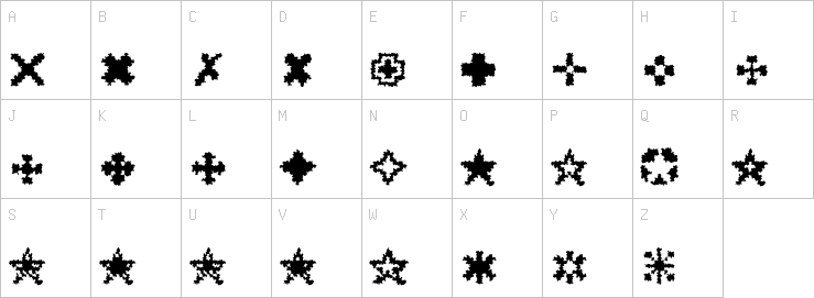 Uppercase characters