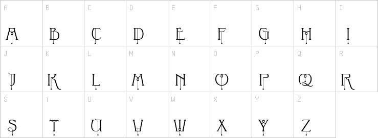 Uppercase characters