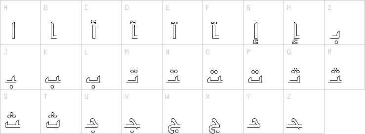 Uppercase characters