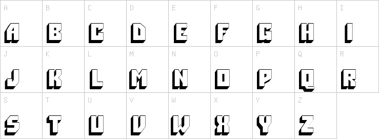 Uppercase characters