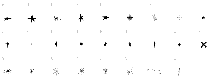 Uppercase characters