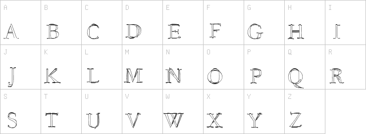 Uppercase characters