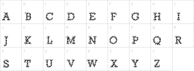 Uppercase characters