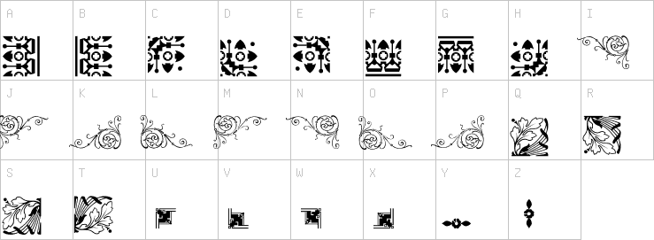 Uppercase characters