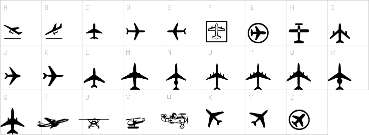 Uppercase characters