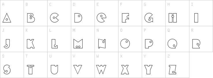 Uppercase characters