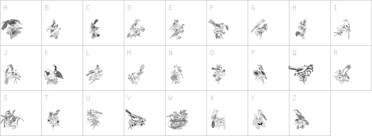 Uppercase characters