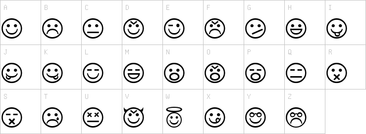 Uppercase characters