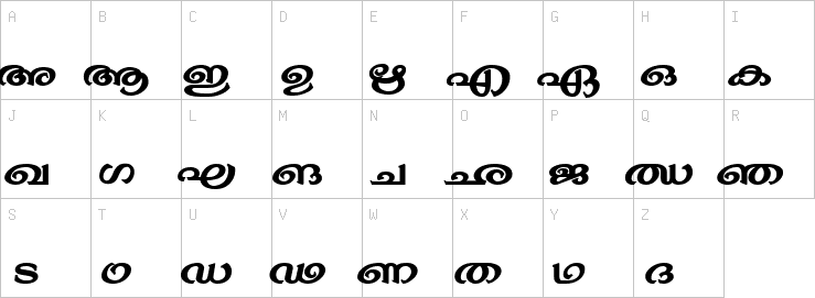 Uppercase characters