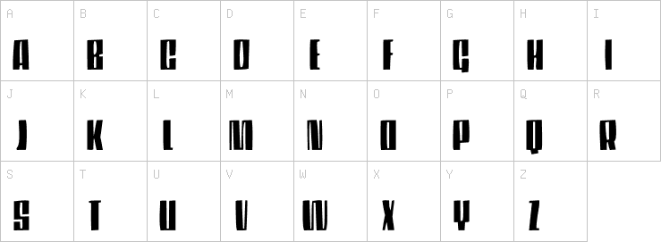 Uppercase characters