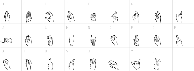 Uppercase characters