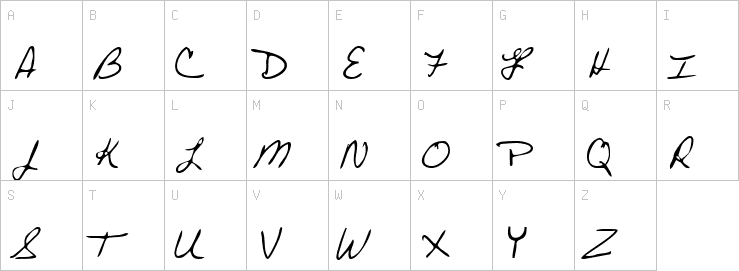 Uppercase characters