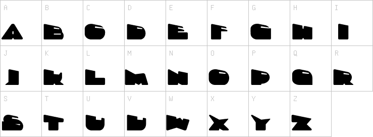 Uppercase characters