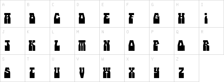 Uppercase characters