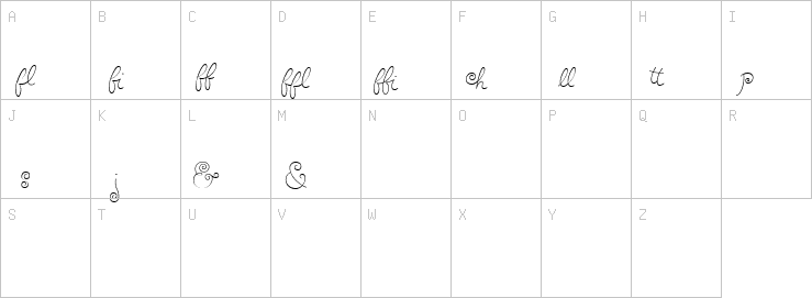 Uppercase characters