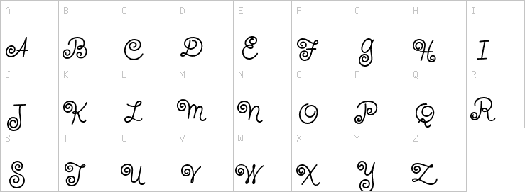 Uppercase characters