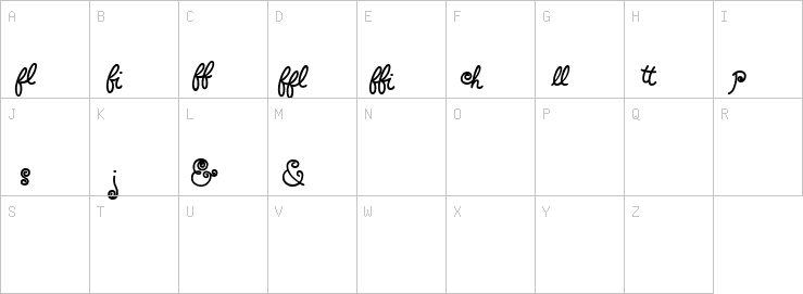 Uppercase characters