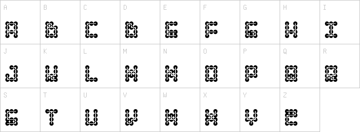 Uppercase characters