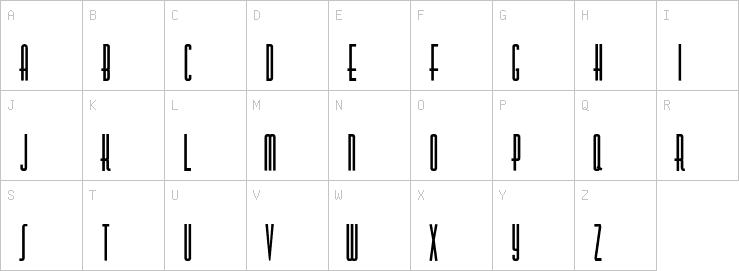 Uppercase characters