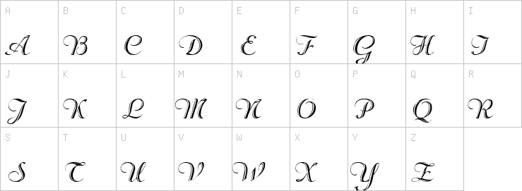 Uppercase characters