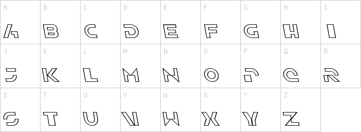 Uppercase characters