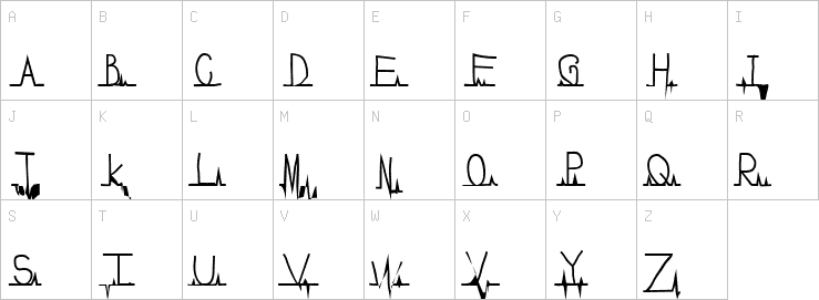 Uppercase characters