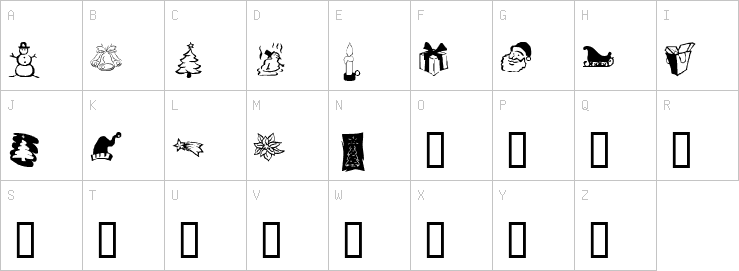 Uppercase characters