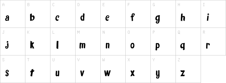 Uppercase characters