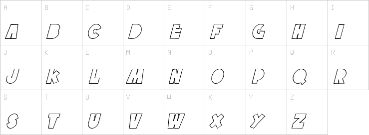 Uppercase characters