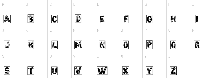 Uppercase characters