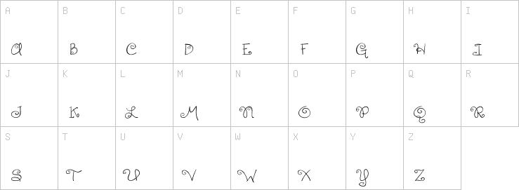 Uppercase characters