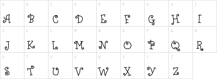 Uppercase characters