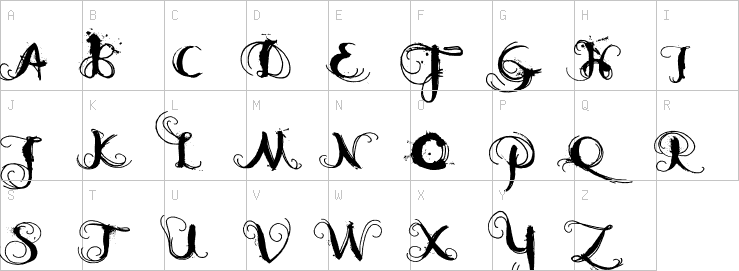 Uppercase characters