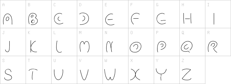 Uppercase characters