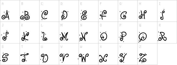 Uppercase characters