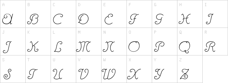 Uppercase characters