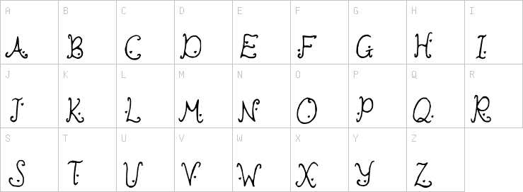 Uppercase characters