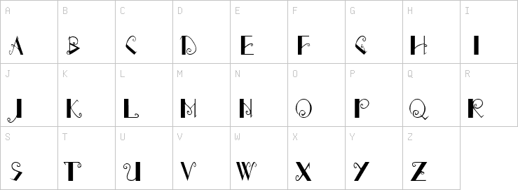 Uppercase characters