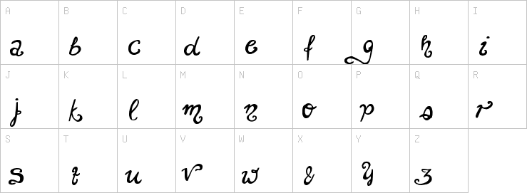 Uppercase characters