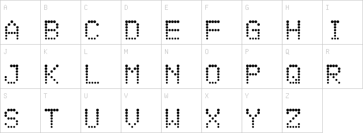 Uppercase characters