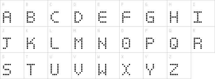 Uppercase characters